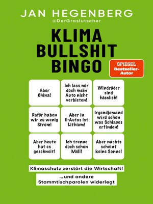 cover image of Klima-Bullshit-Bingo (SPIEGEL-Bestseller)